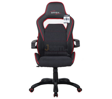 Игровое кресло Nitro GM-001 красные вставки