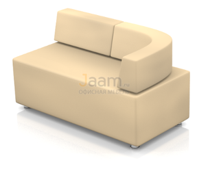 Офисный диван кожаный M2-2CD/2DC