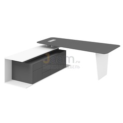 Кабинет руководителя Стол руководителя левый ПК-МИН-СТ210Х202Л/Д/18/1