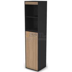 Мебель для персонала Офисный шкаф левый с замком 122Н0231.0212.0224