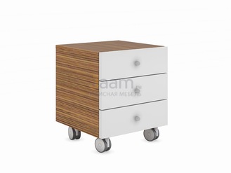 Кабинет руководителя Офисная тумба подкатная с 3-мя ящиками KYM45