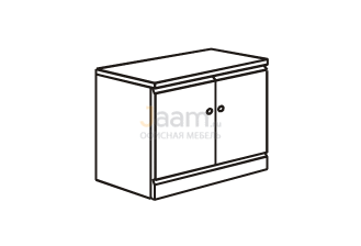 Мебель для гостиниц Тумбочка с дверками R5203