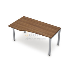 Мебель для персонала Стол рабочий криволинейный правый 6М.623